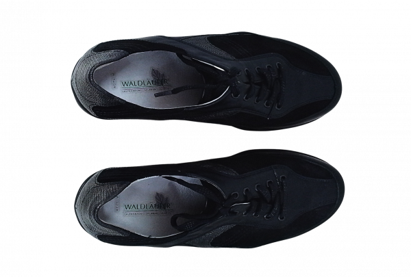 Waldläufer Schuhe Gr. 39 Halbschuhe Schwarz
